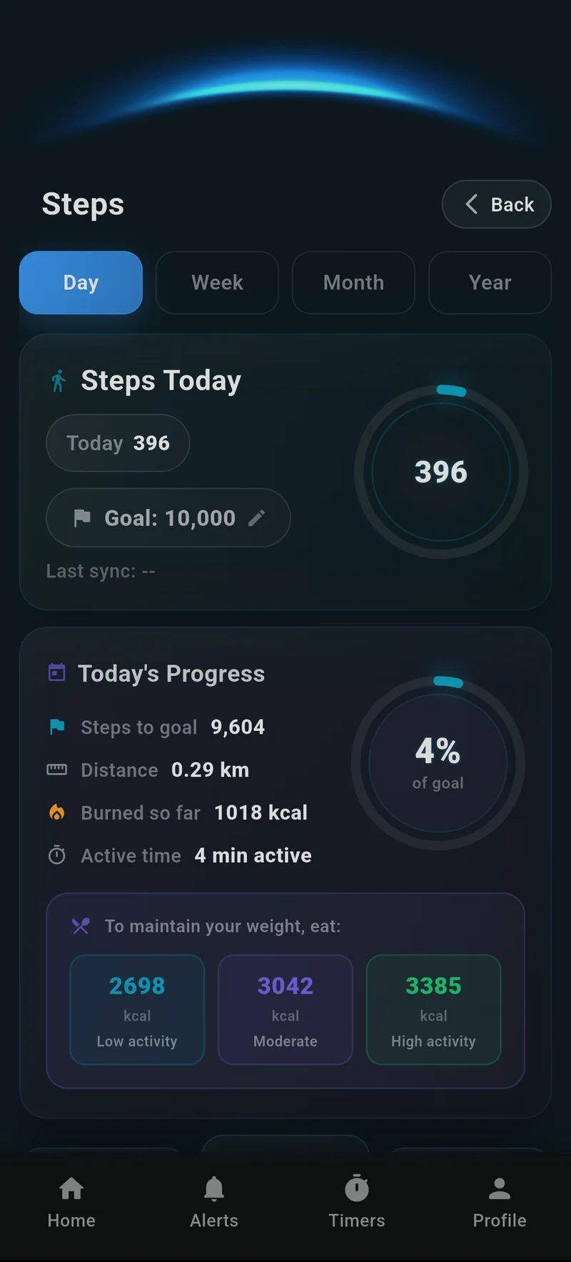 Everyday movement in the NU._.IRA app