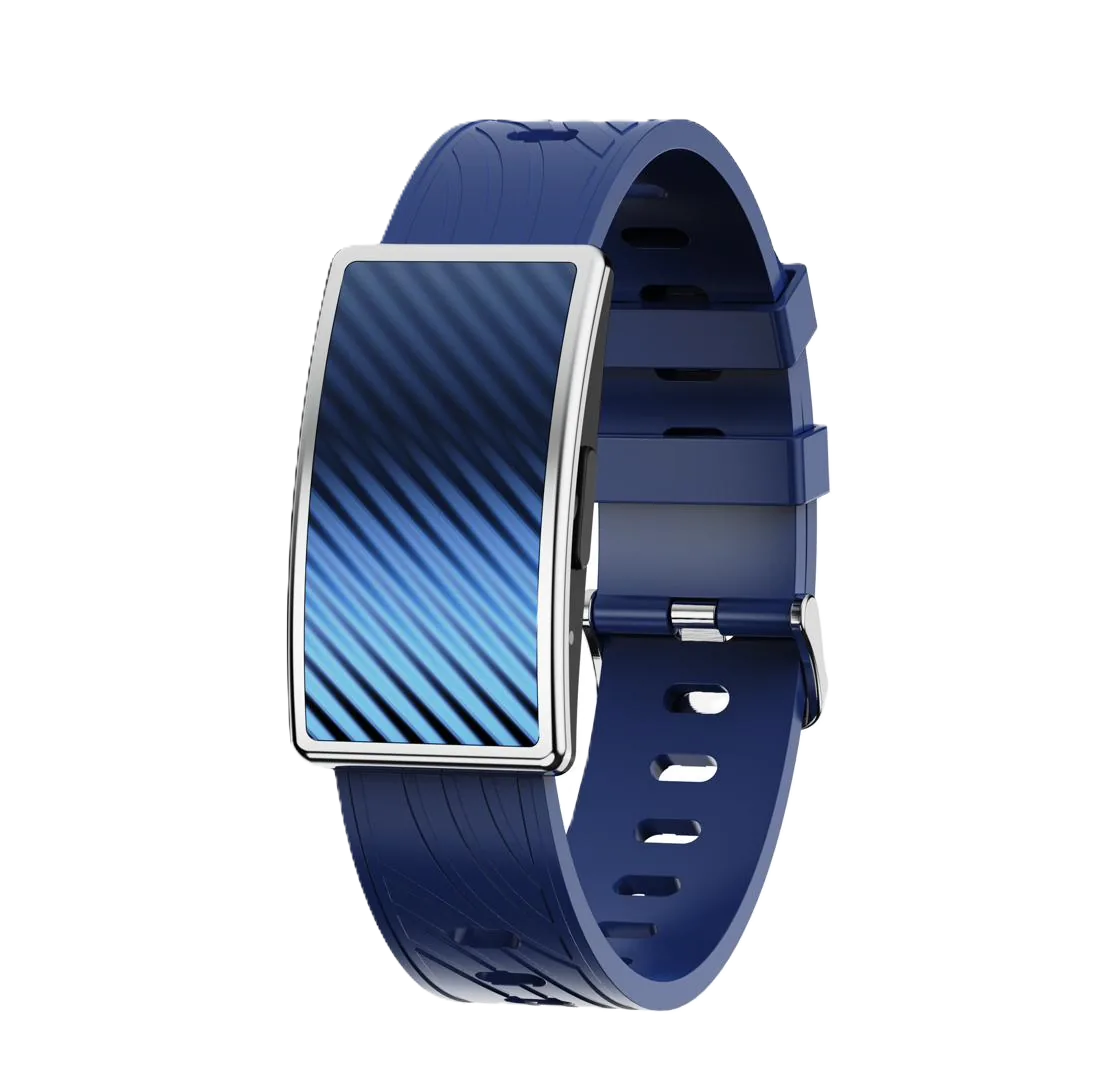 The NU._.IRA Band in blue